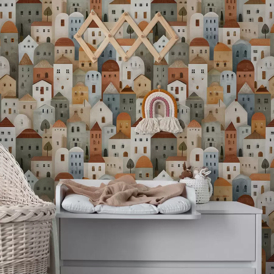 Fototapety Malé mestské domy a00970