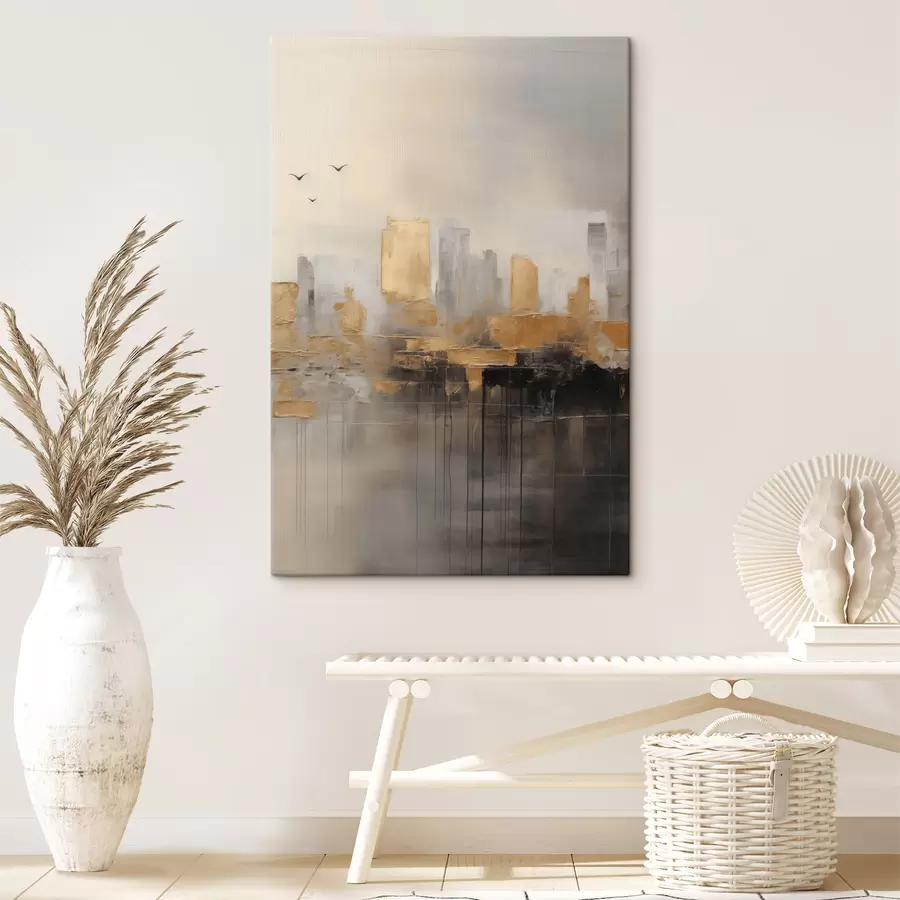Obraz Mesto v tichých odtieňoch s47673