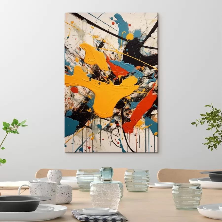 Obraz Viacfarebné farby s47684