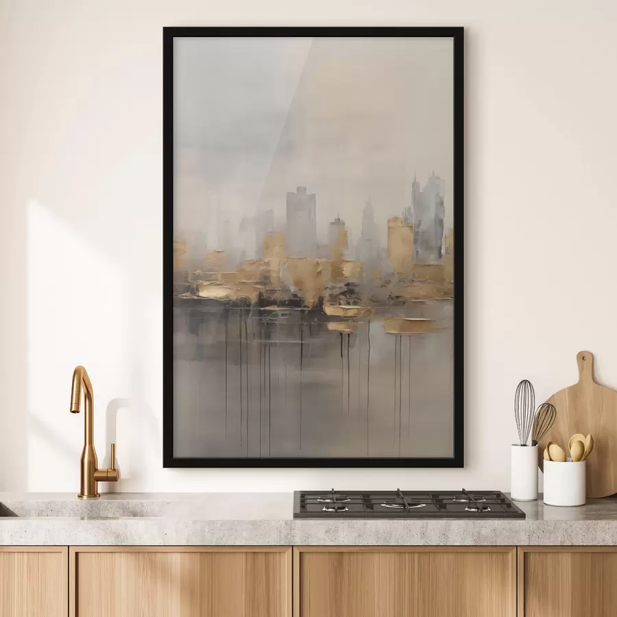 Fototapety Mesto v tichých odtieňoch f47672