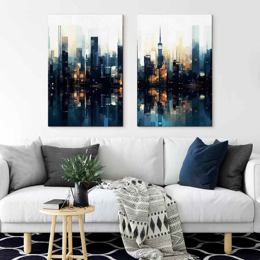 Obraz Nočná panoráma m01259