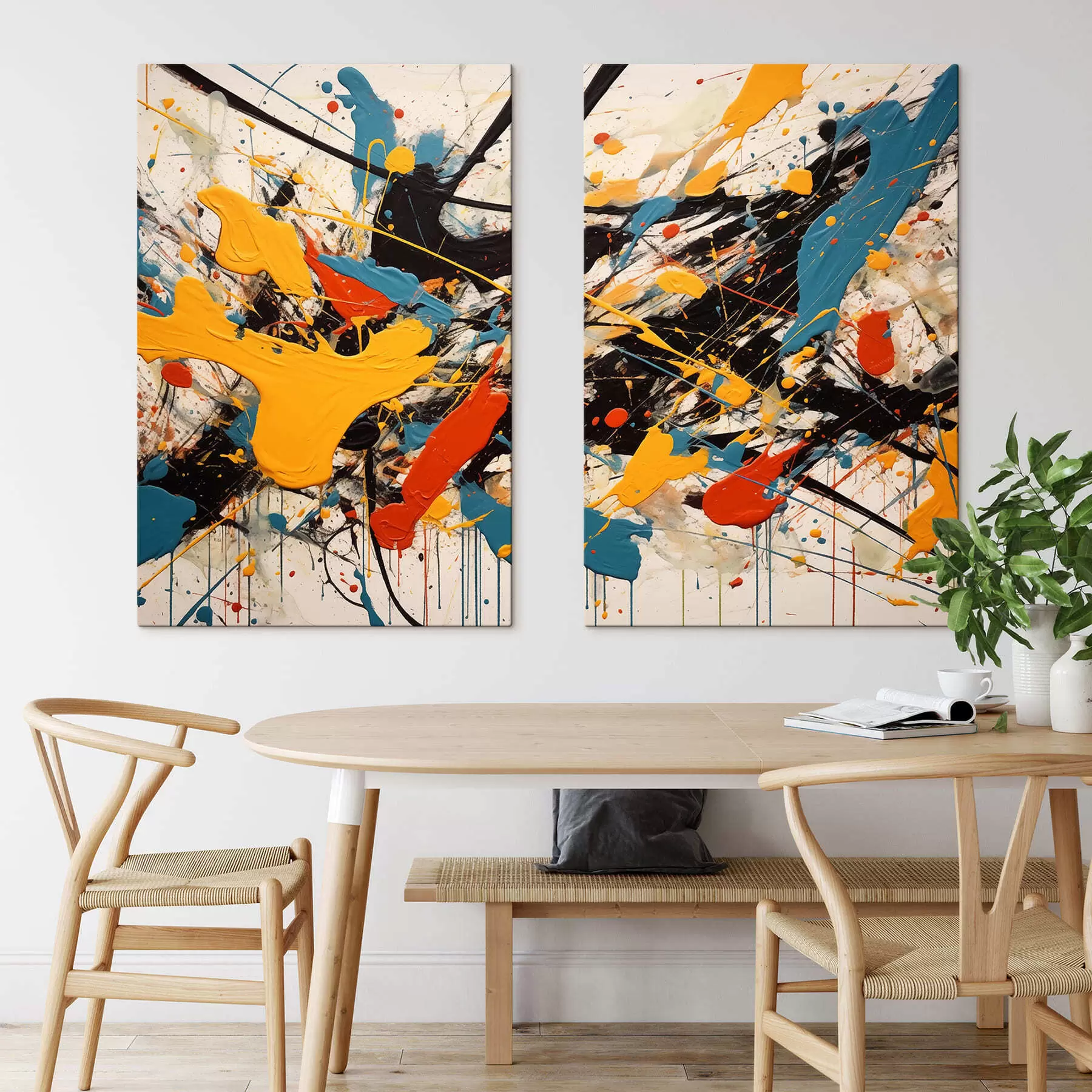 Obraz Farebná explózia m01263