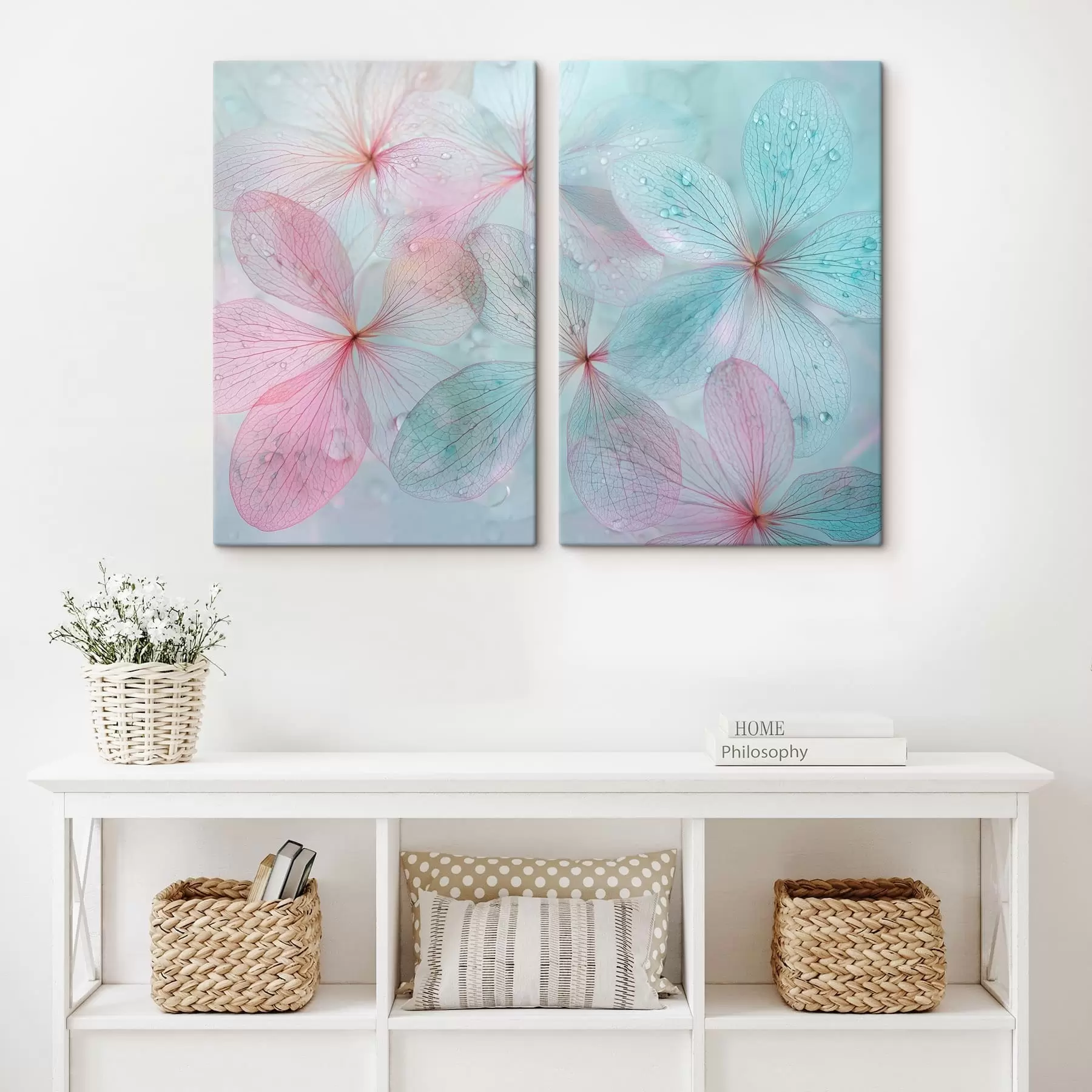 Obraz kvety pod vodou m01282