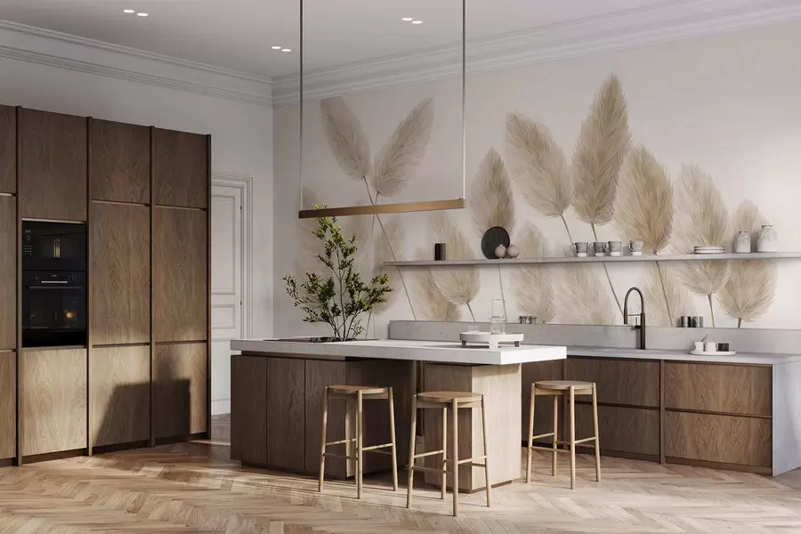 Fototapety Pole kláskov w05175