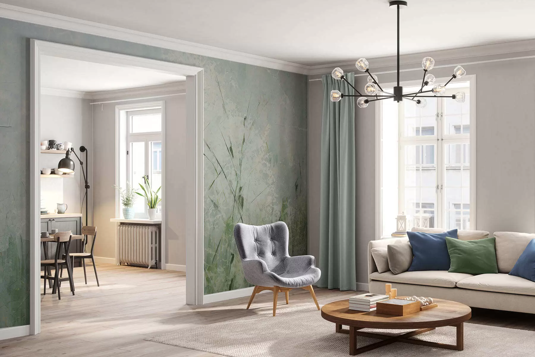 Fototapety Ľahkosť trávy w05176