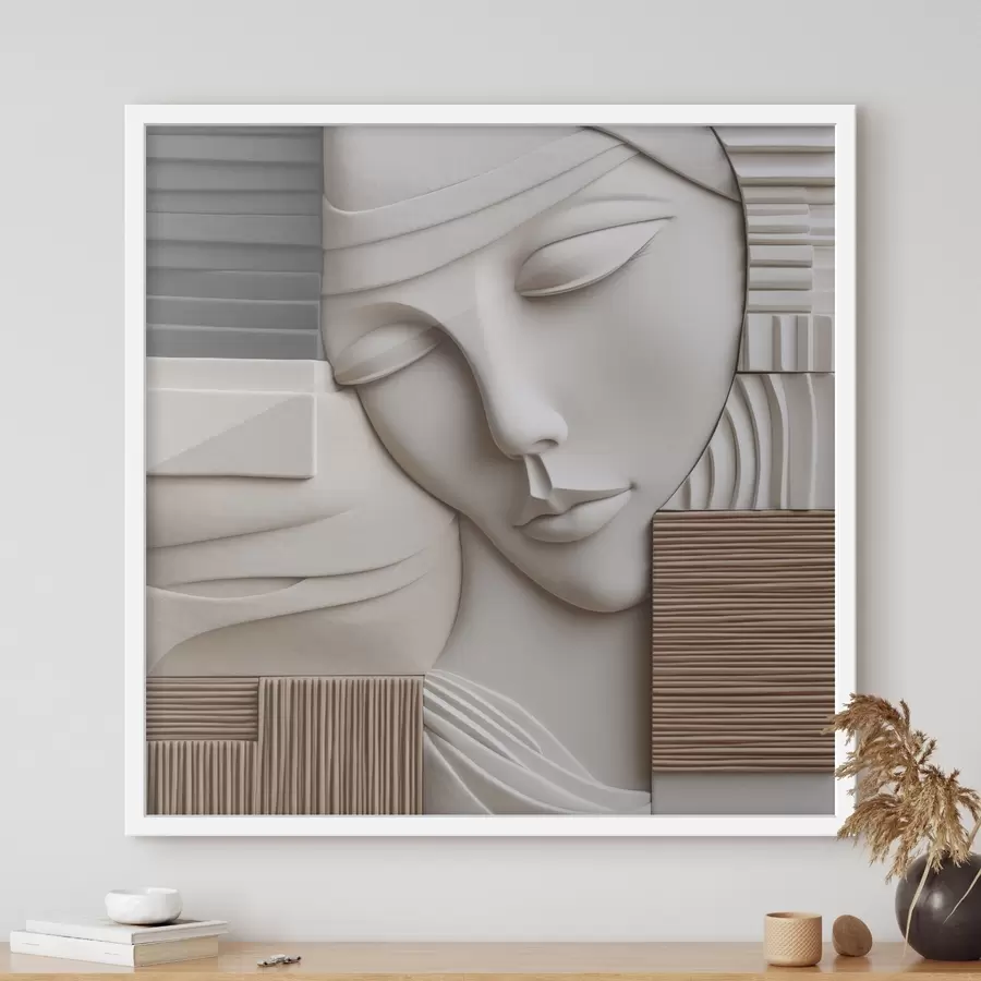 Fototapety Abstraktný portrét f47709