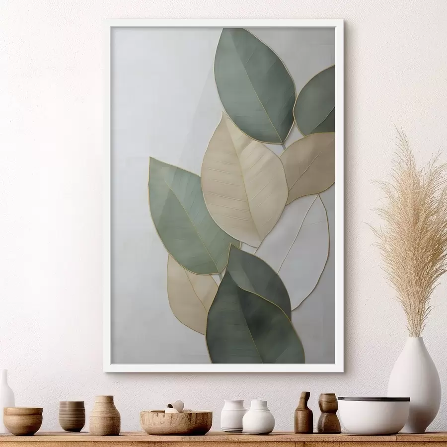 Fototapety Abstraktné listy f47717