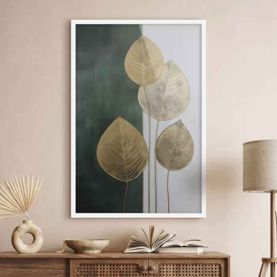 Fototapety Abstraktné listy f47718