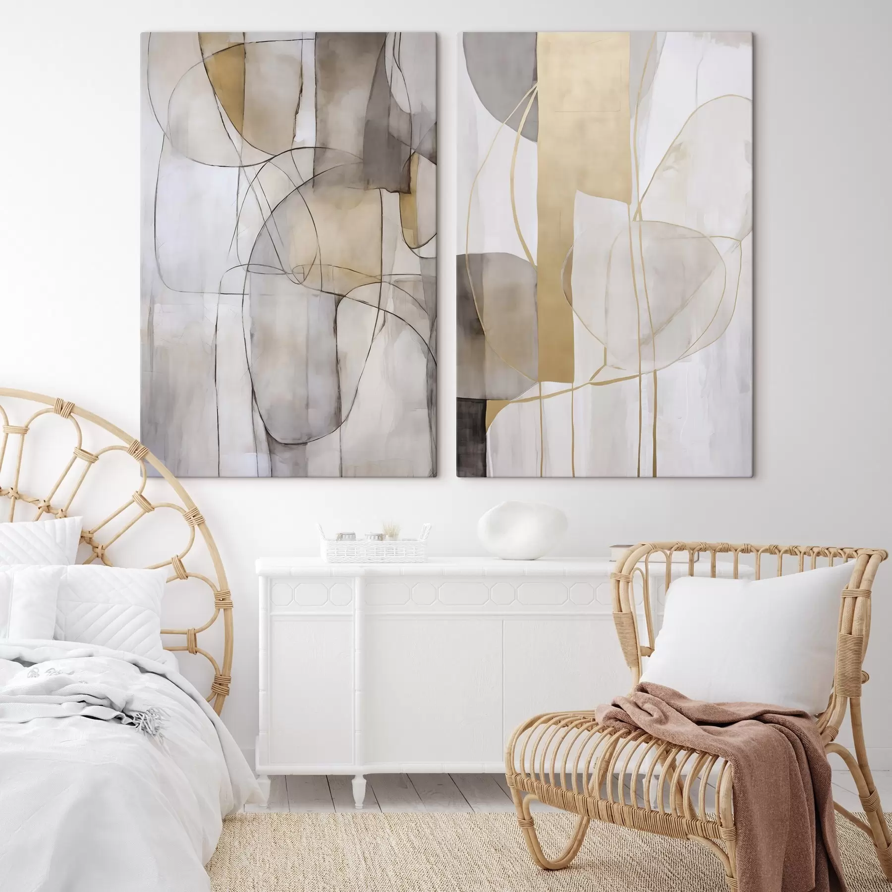 Obraz Abstrakcia imitácia maľby m01294