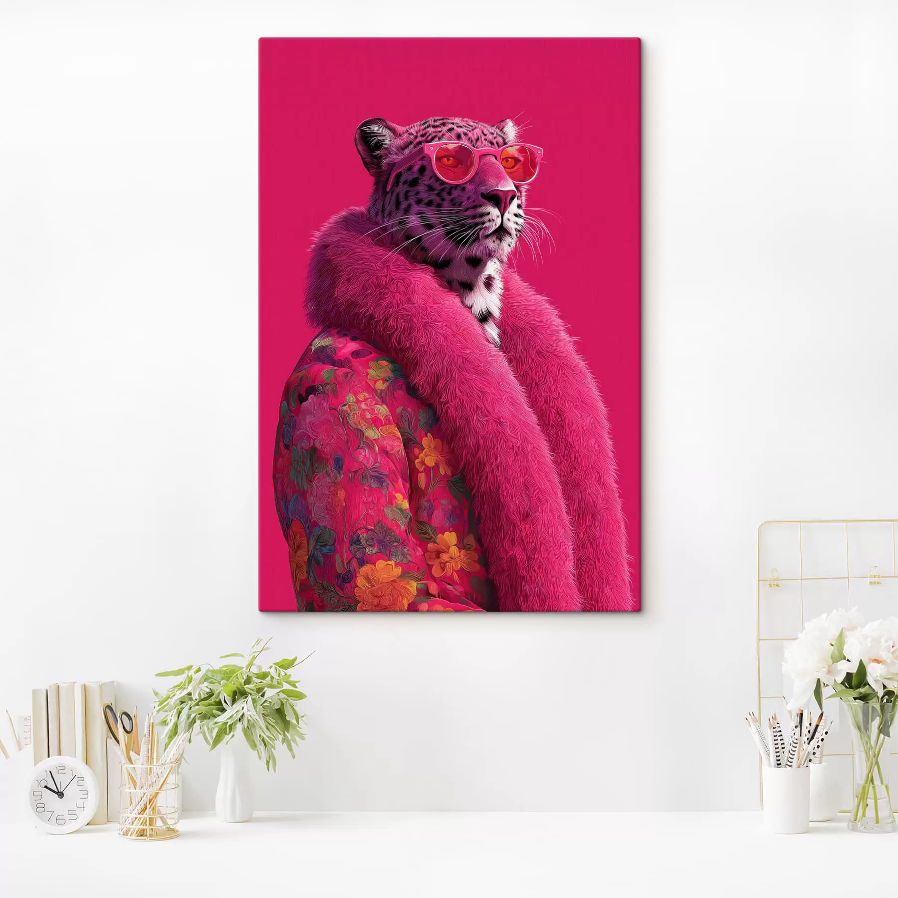 Obraz Leopard v okúzľujúcom kabáte s47734