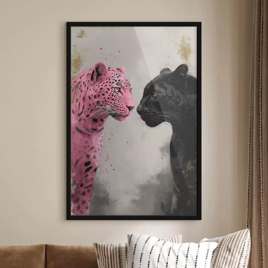 Fototapety Leopardy f47733