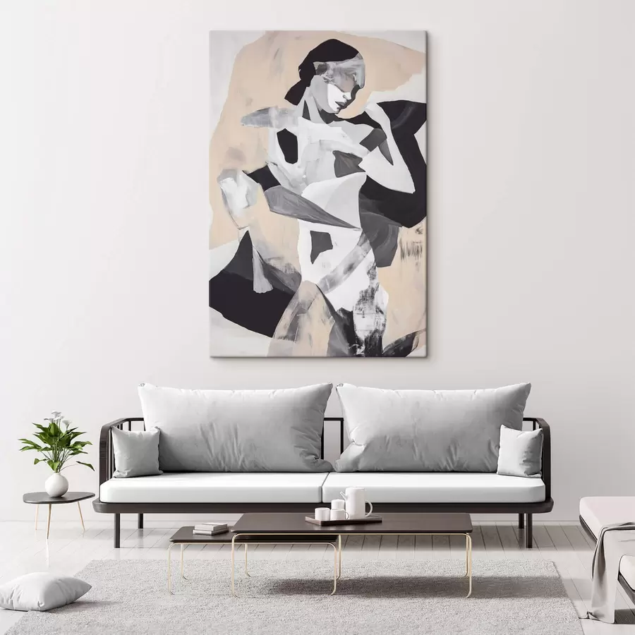 Obraz Abstraktná silueta s47658