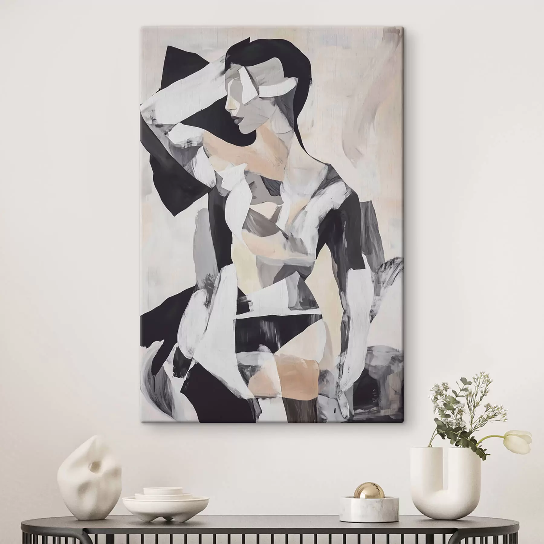 Obraz Abstraktná silueta s47659