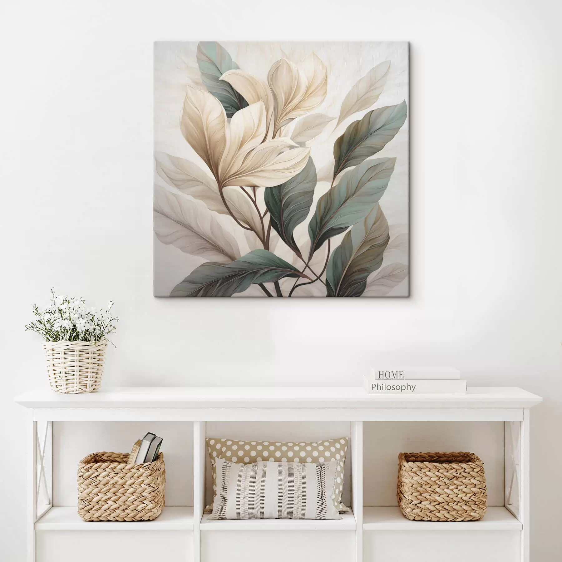 Obraz Kvety s listami s47668