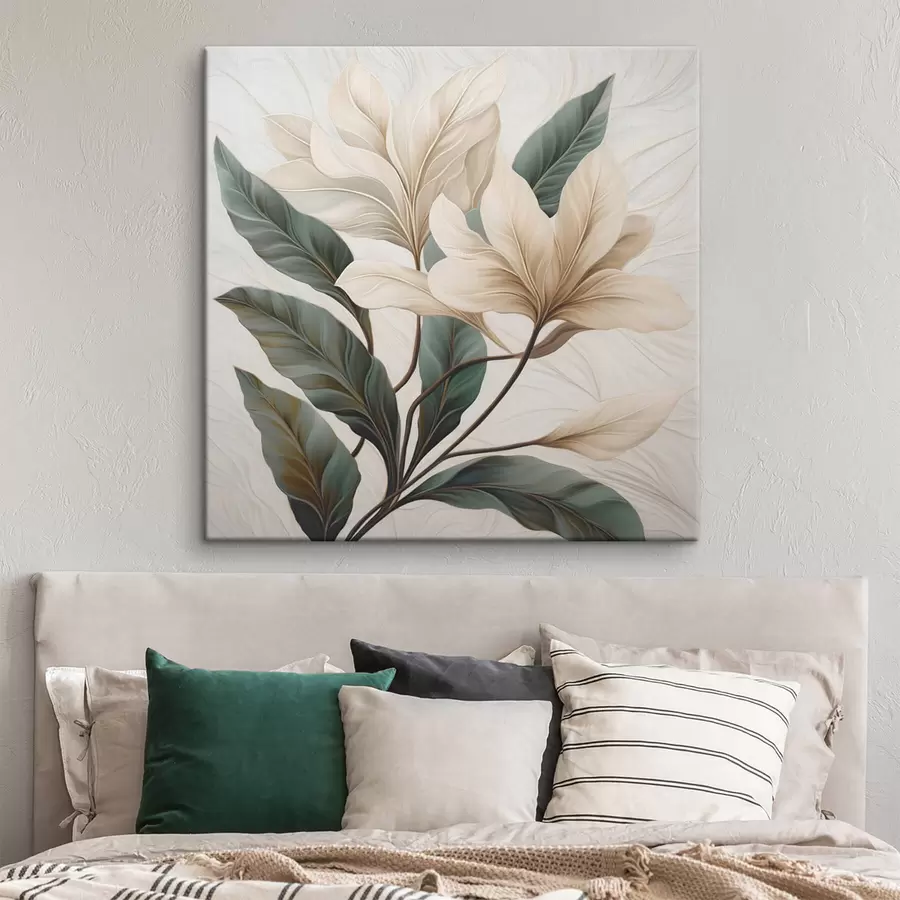 Obraz Kvety s listami s47669