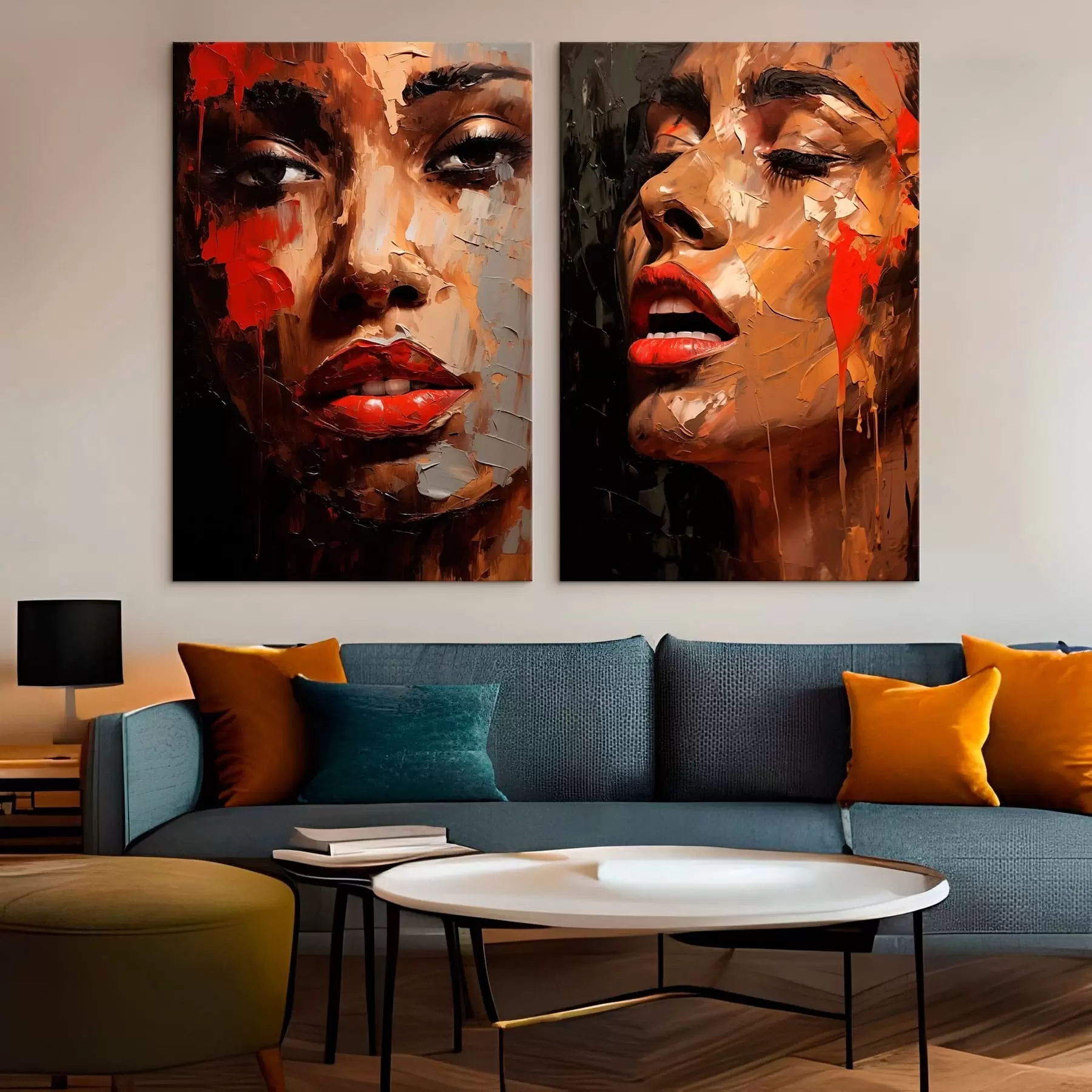 Obraz Fragmentovaný pohľad m01307