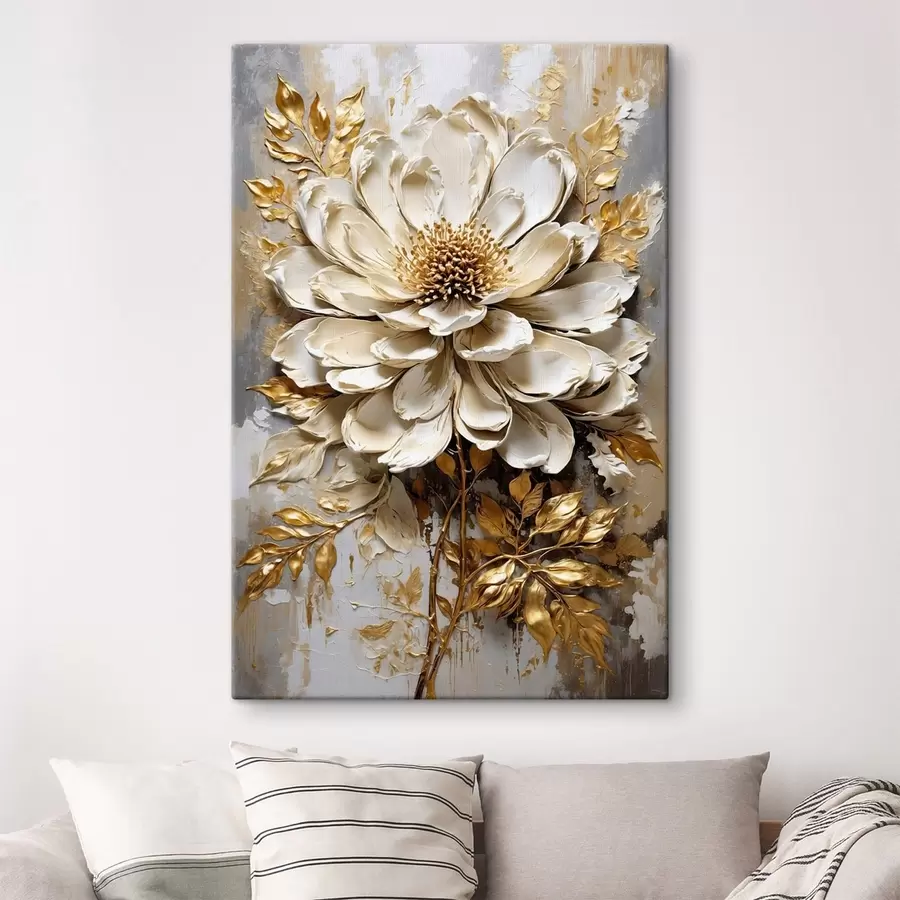 Obraz Textúrovaný ľahký kvet s47271