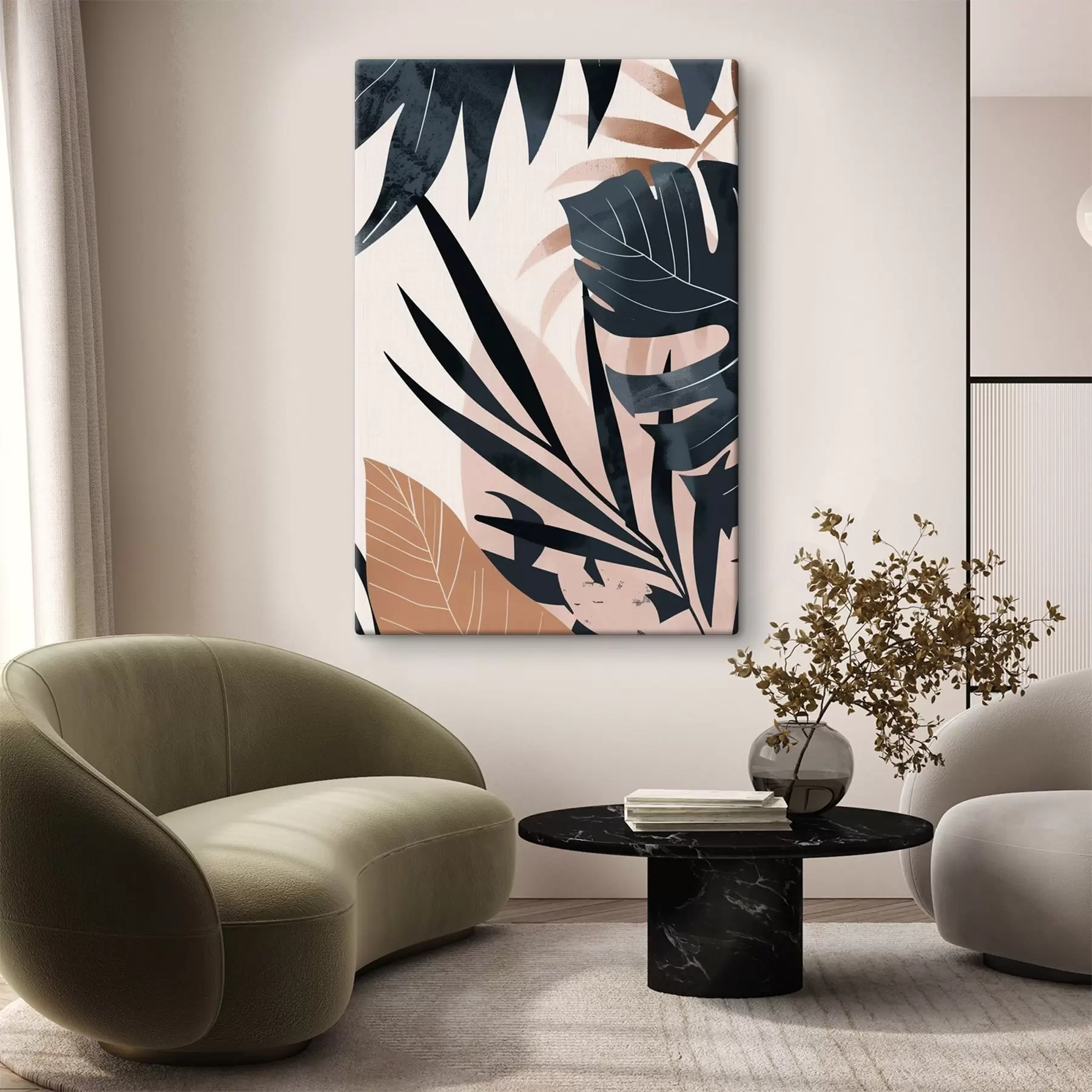 Obraz Rôzne tropické listy s47822