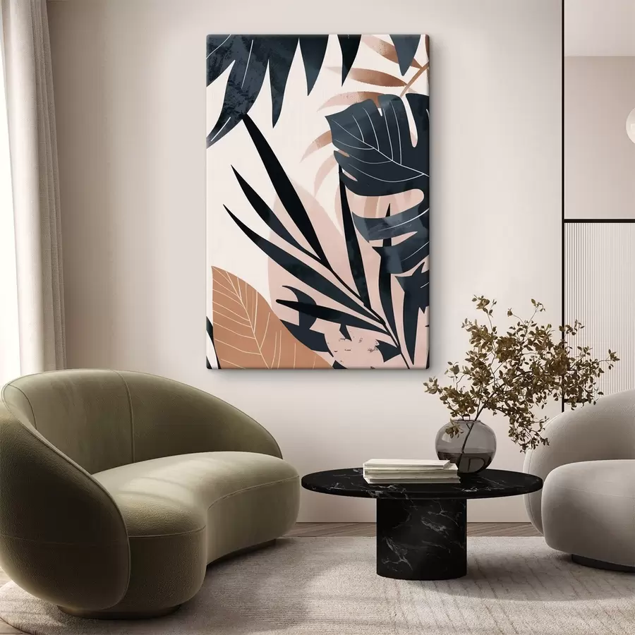 Obraz Rôzne tropické listy s47822