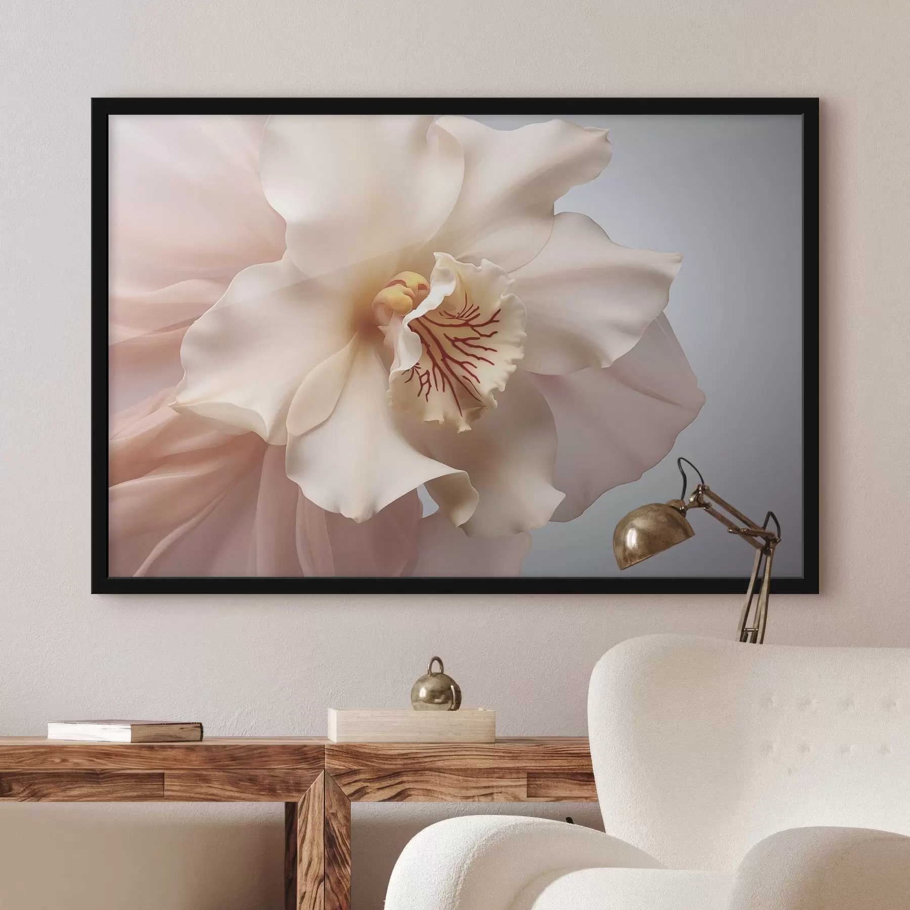 Fototapety Jemný kvet orchidey f47818