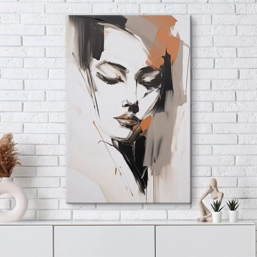 Obraz Abstraktný portrét s47800