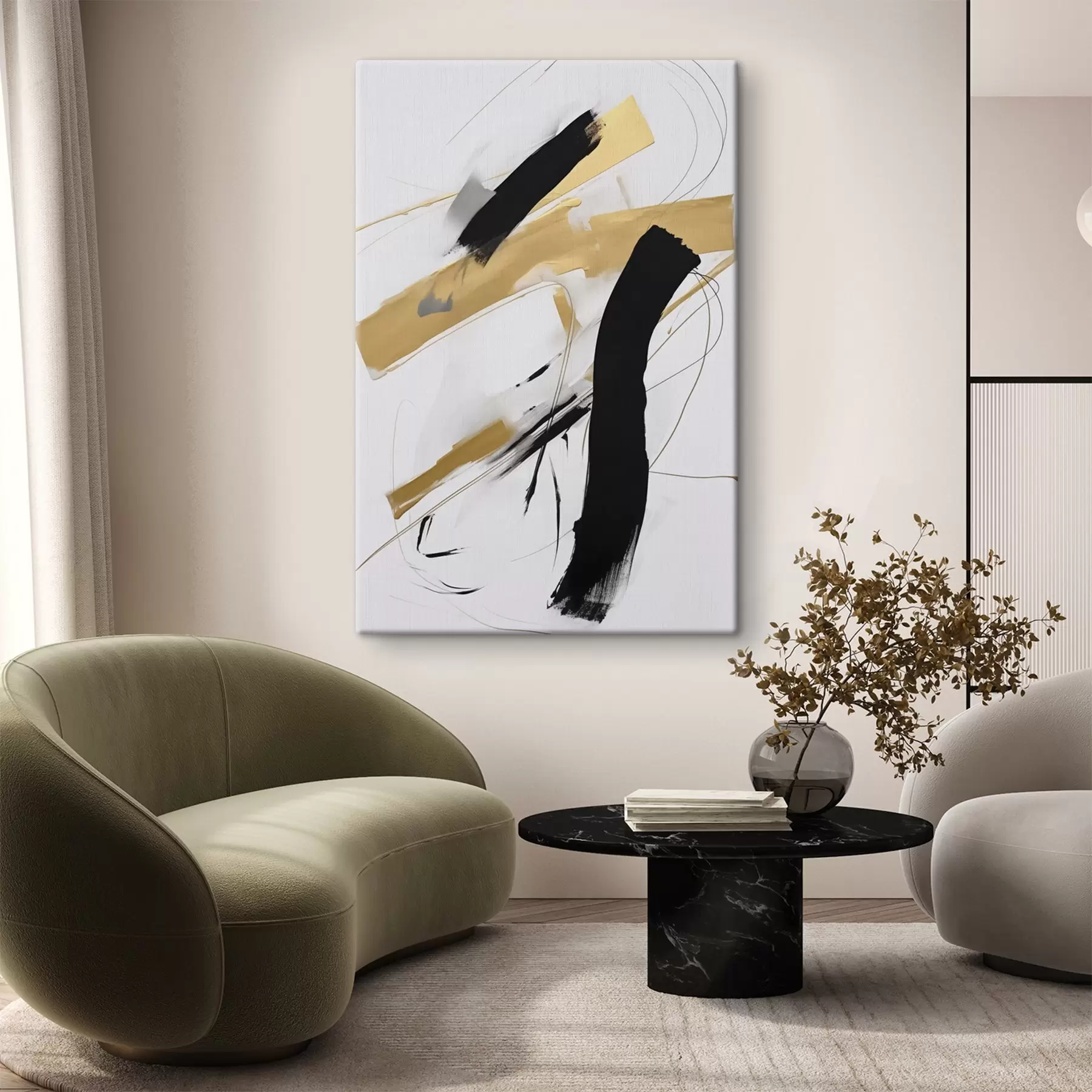 Obraz Chaotická abstraktná kompozícia s47809