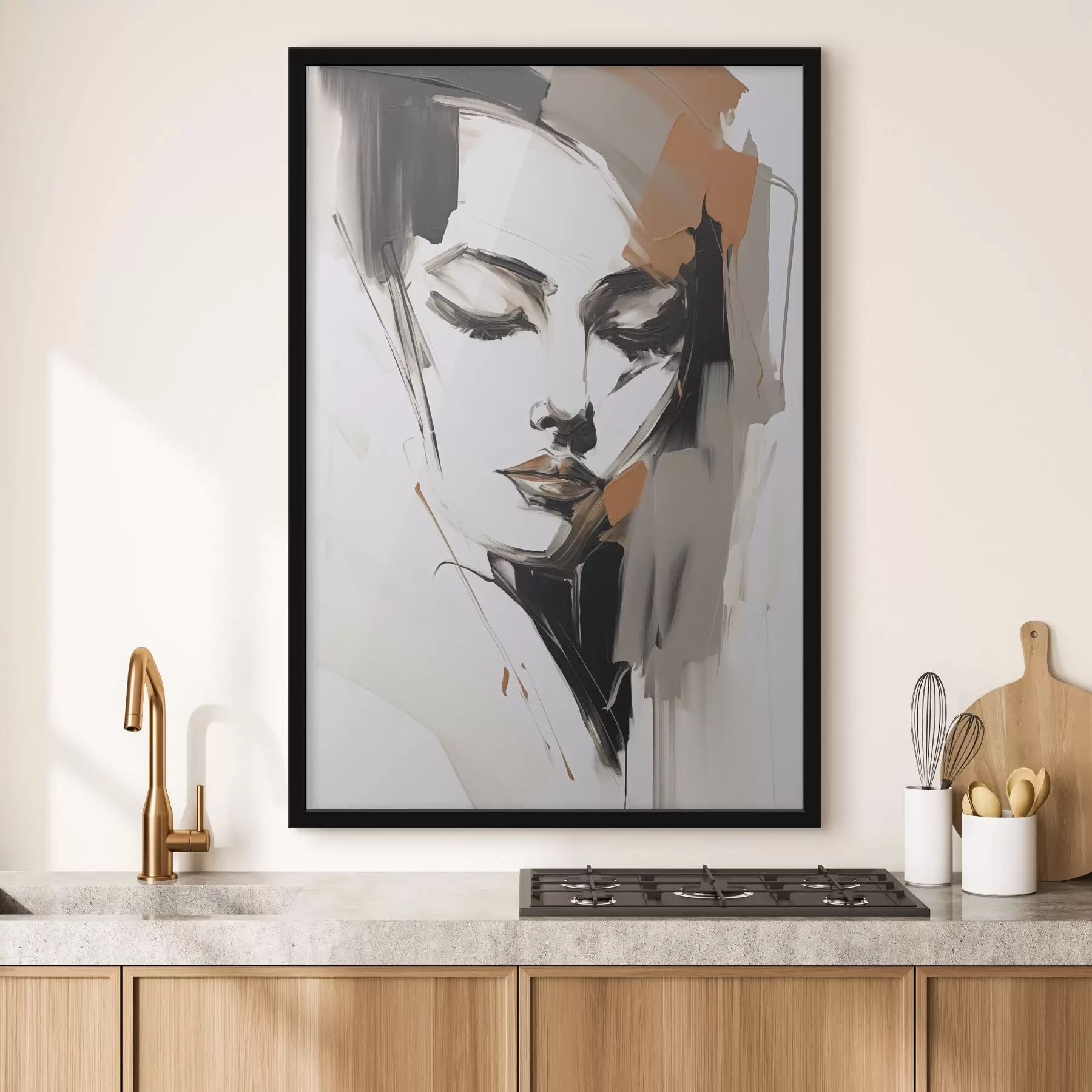 Fototapety Abstraktný portrét f47800