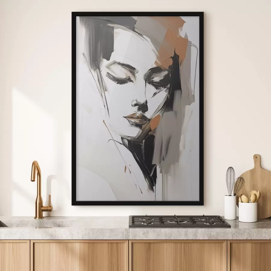 Fototapety Abstraktný portrét f47800