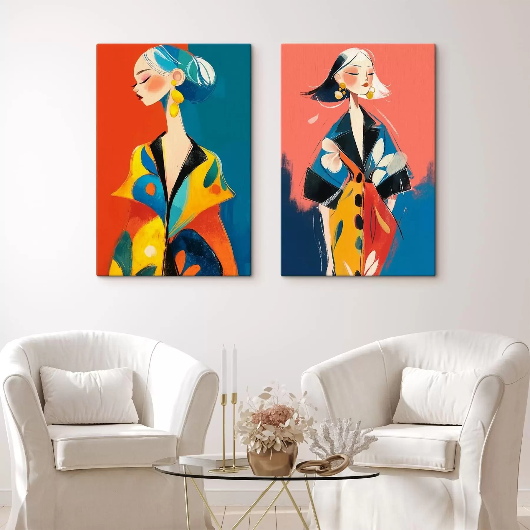 Obraz Módny ženský portrét m30014