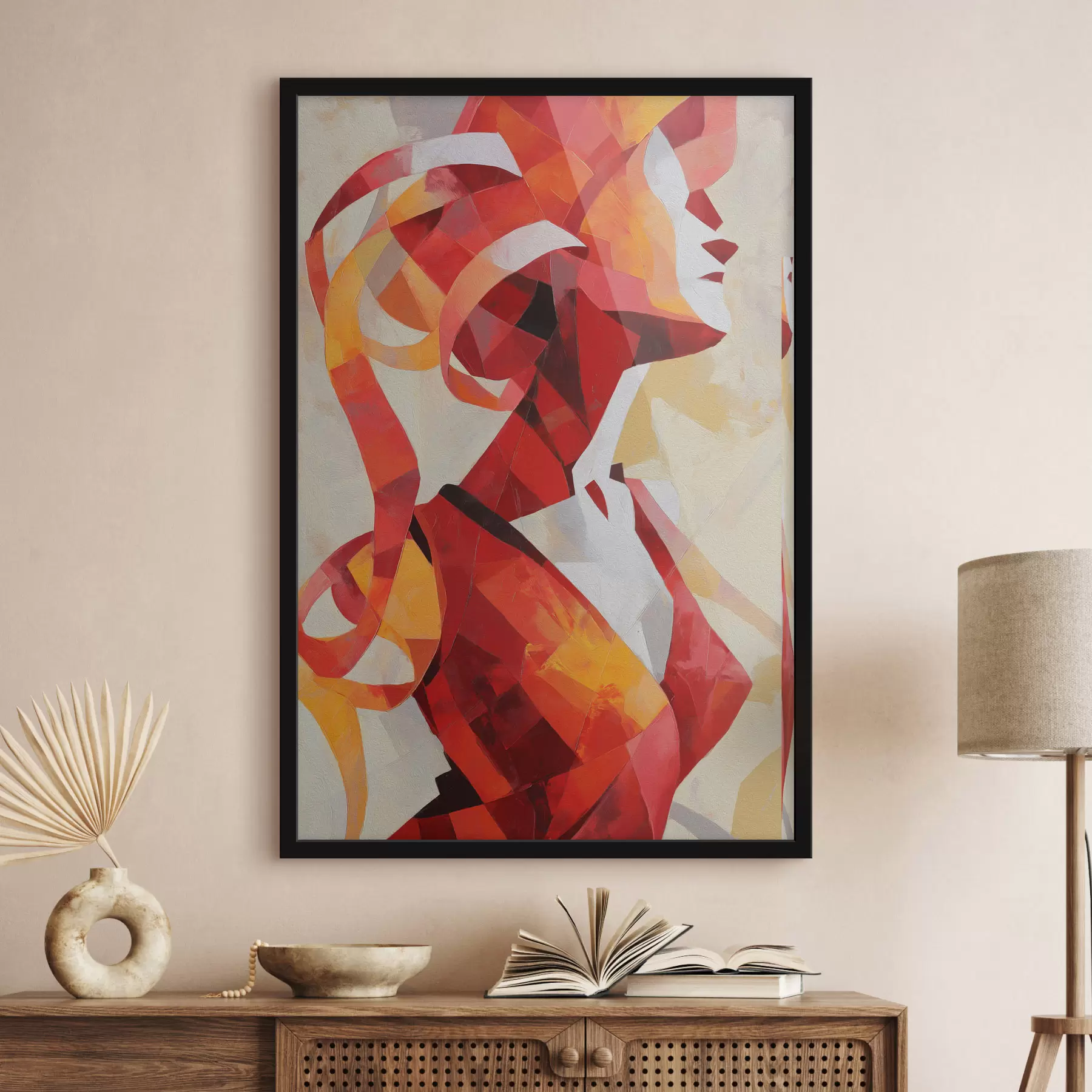 Fototapety Abstraktný ženský portrét f47832