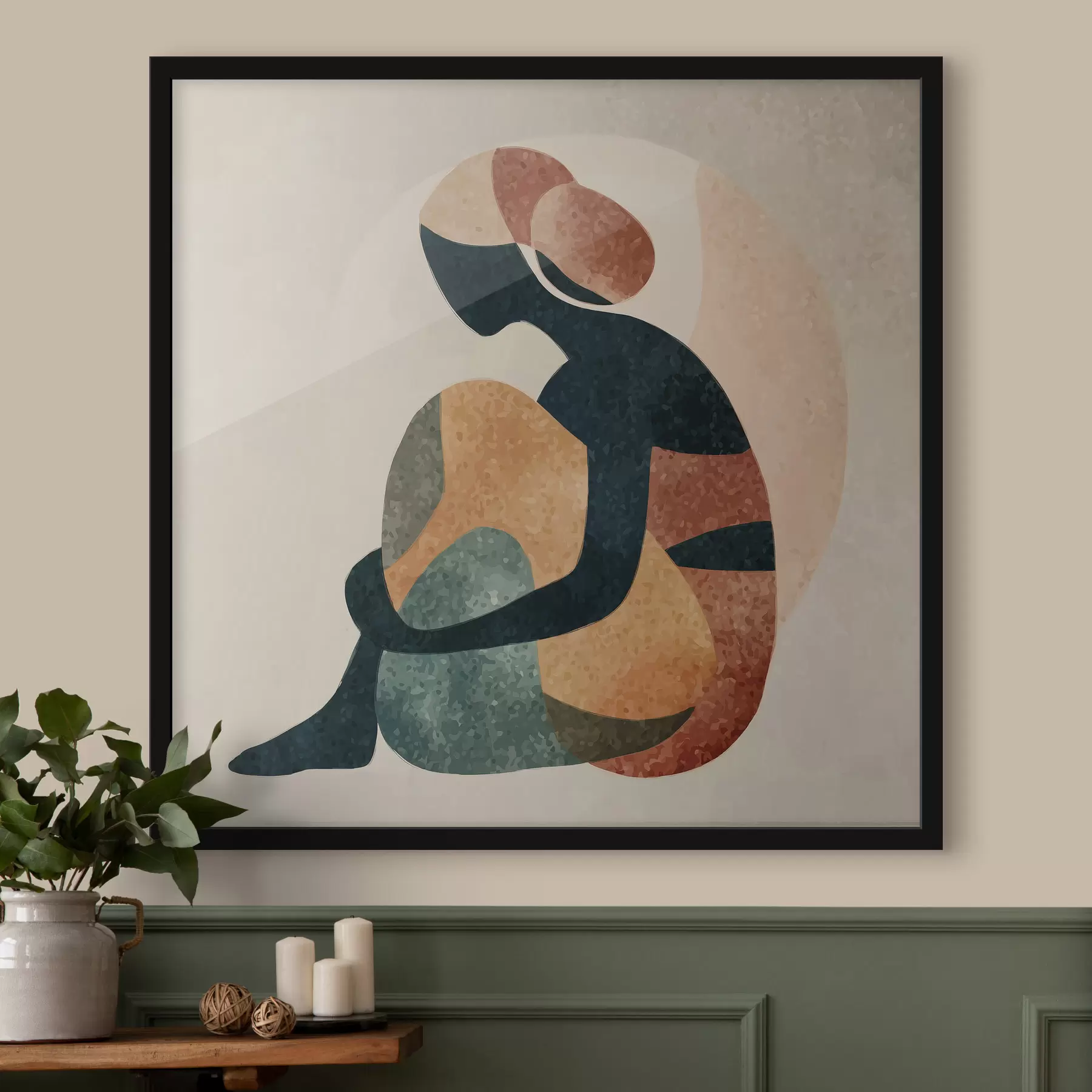 Fototapety Abstraktná ľudská postava f47839