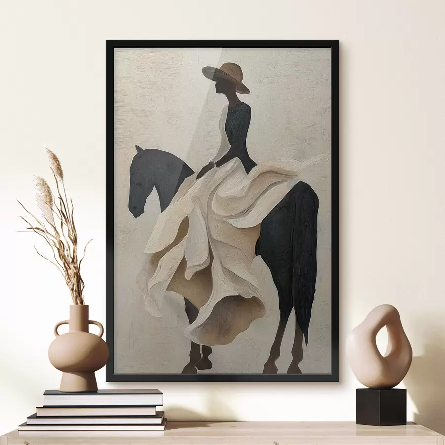 Fototapety Jazdkyňa f47843