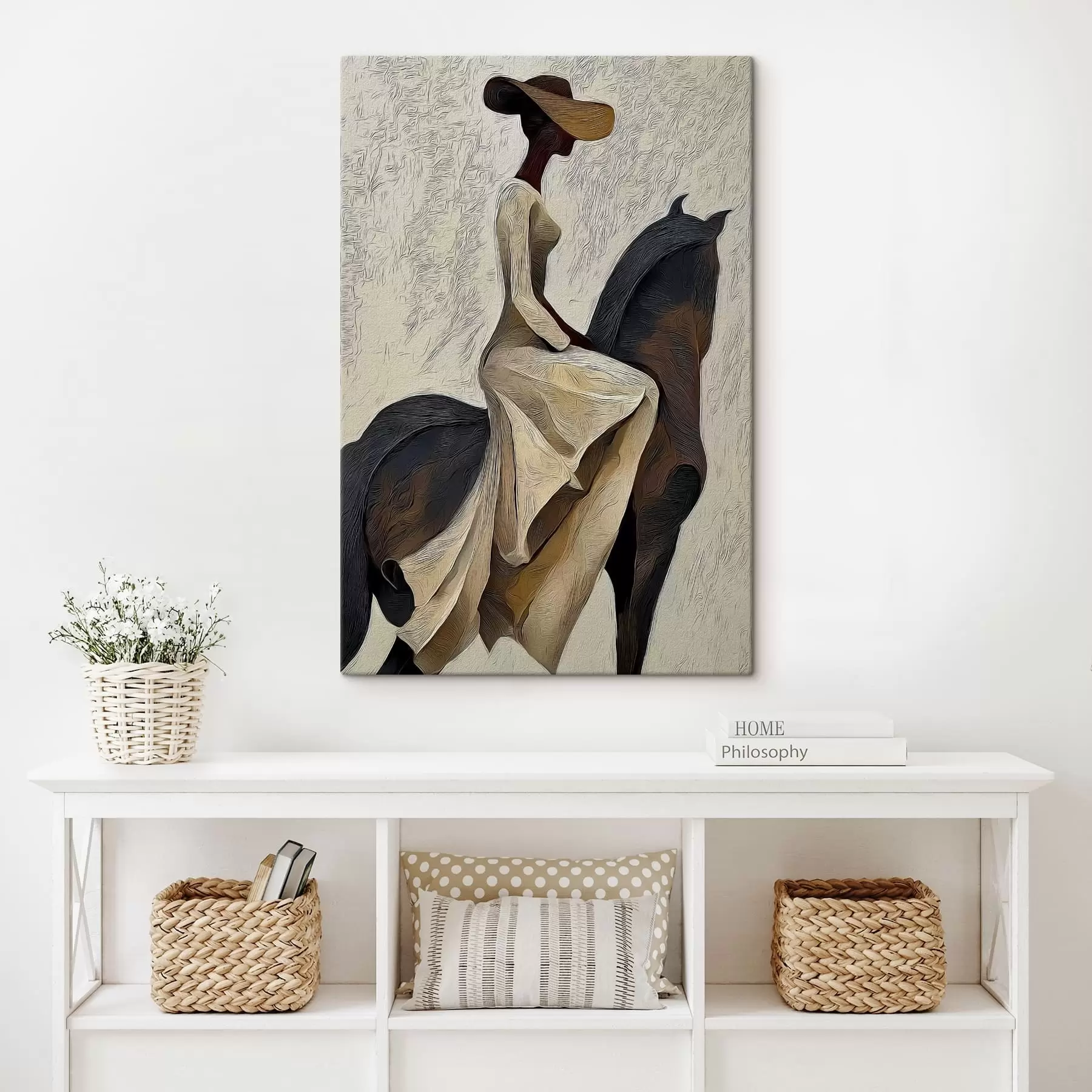 Obraz Žena na koni s47844