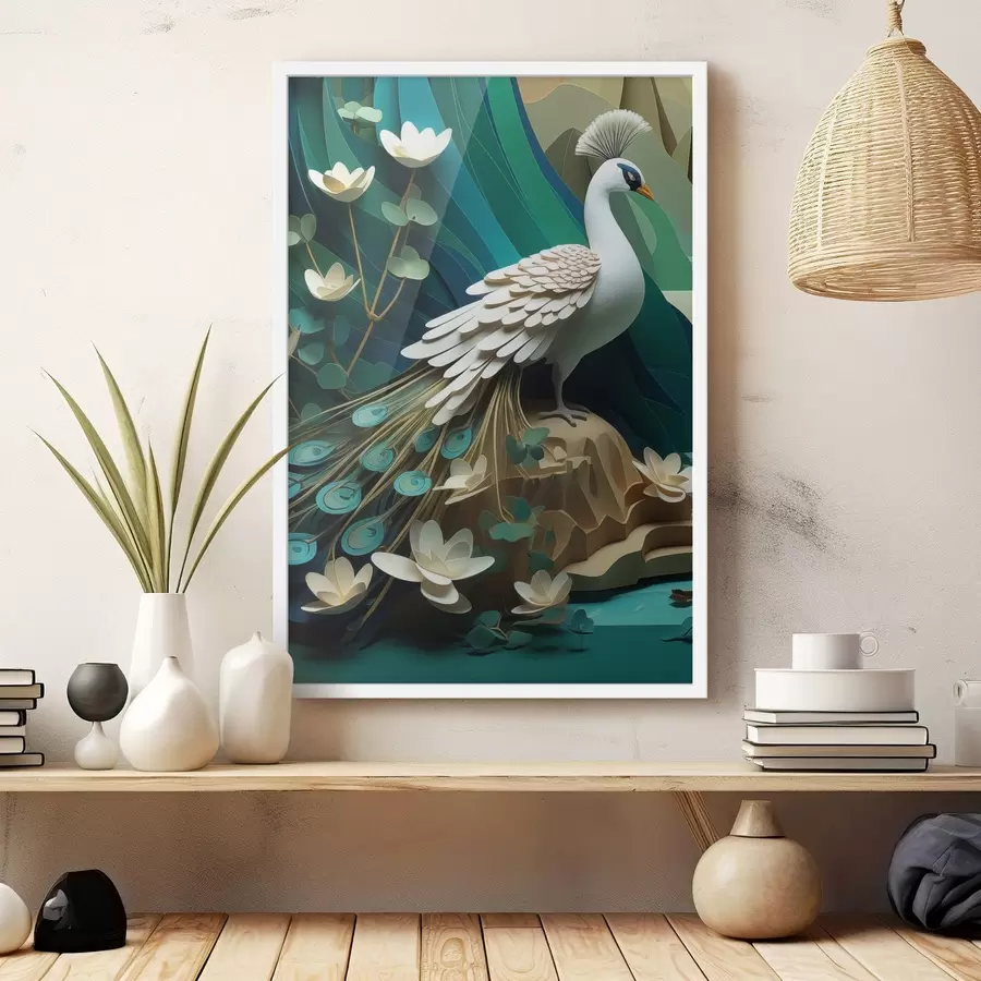 Fototapety Šik páv f47900