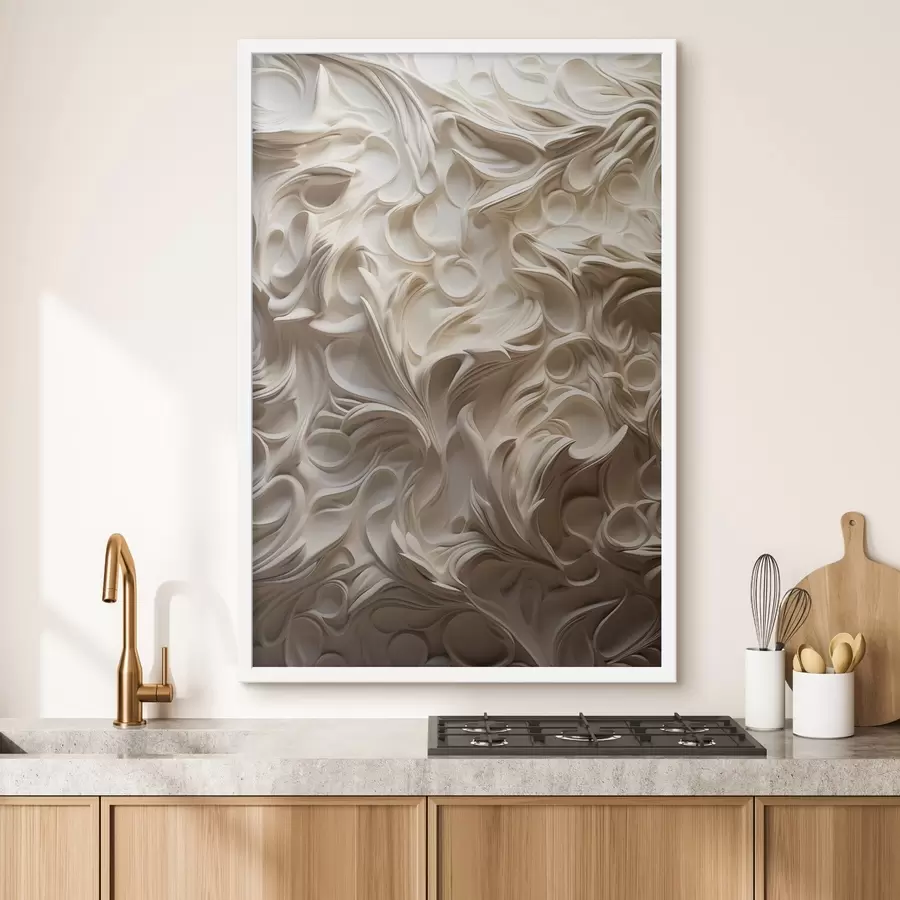 Fototapety Krásne vzory, imitácia sochy f47902