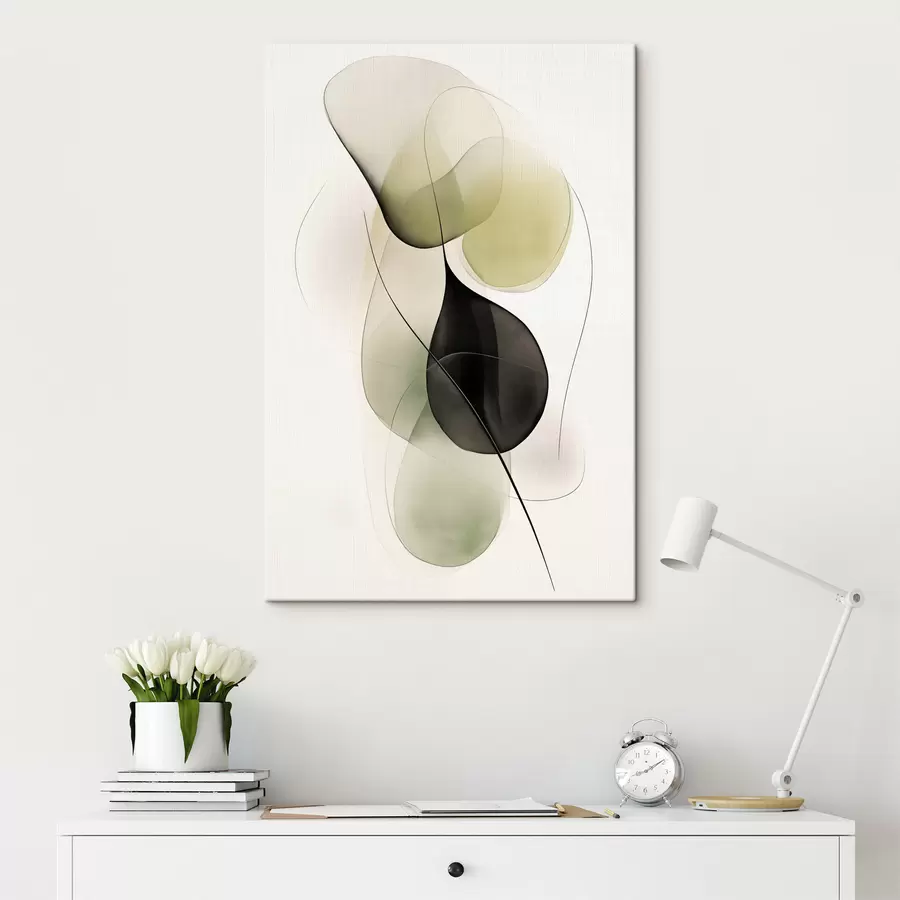 Obraz Abstraktné línie a tvary s47925