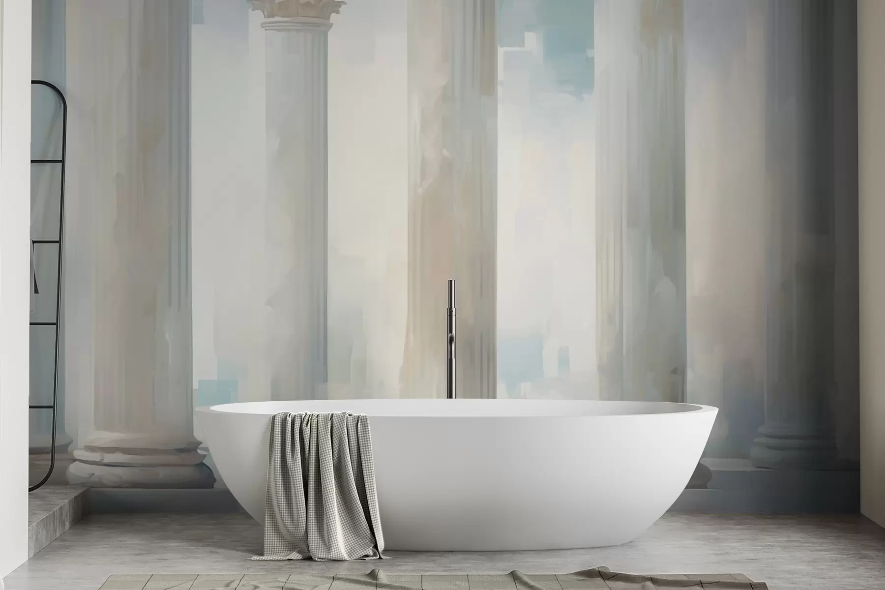 Fototapety Stĺpy imitujúce maľbu w05228