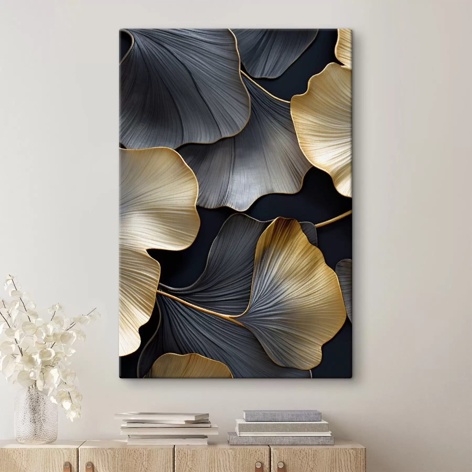 Obraz Listy ginka s48006