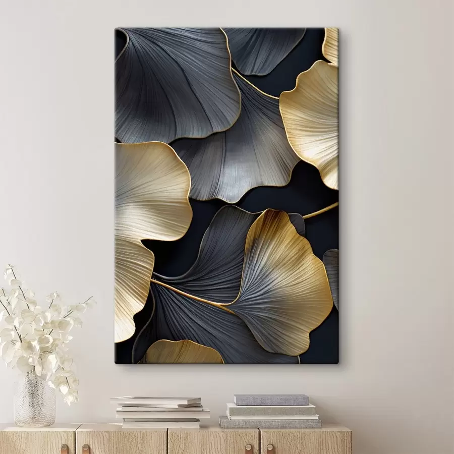 Obraz Listy ginka s48006