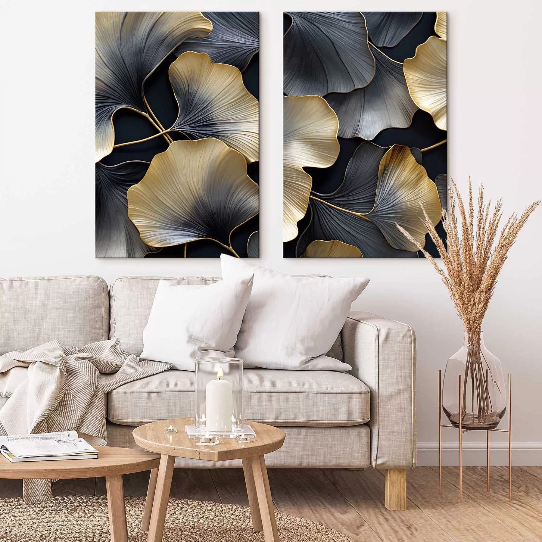 Obraz Listy ginka m30046