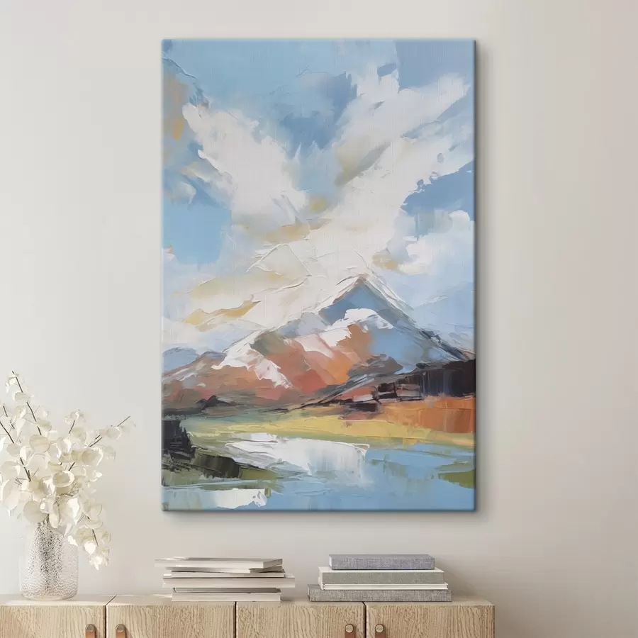 Obraz Horská krajina s48044