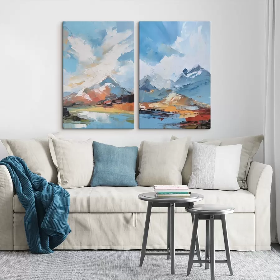 Obraz Horská krajina m30070