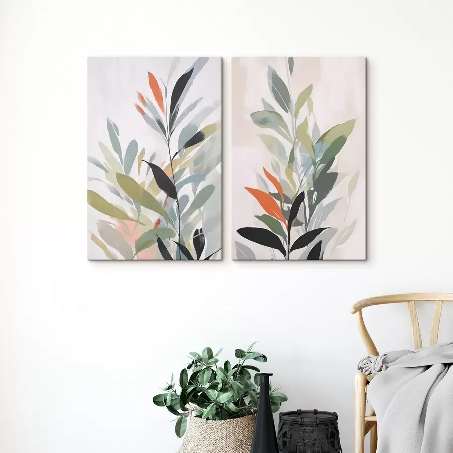 Fototapety Napodobňovanie vegetácie v maľbe m30077