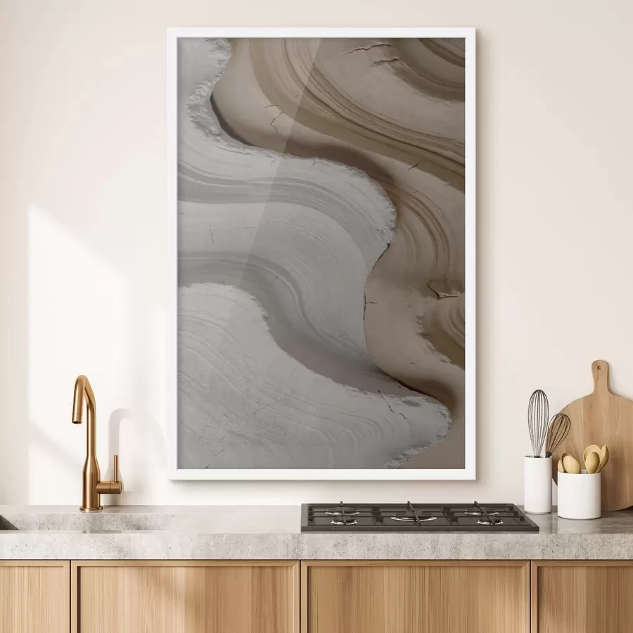 Fototapety Svetlé a béžové lišty f48107