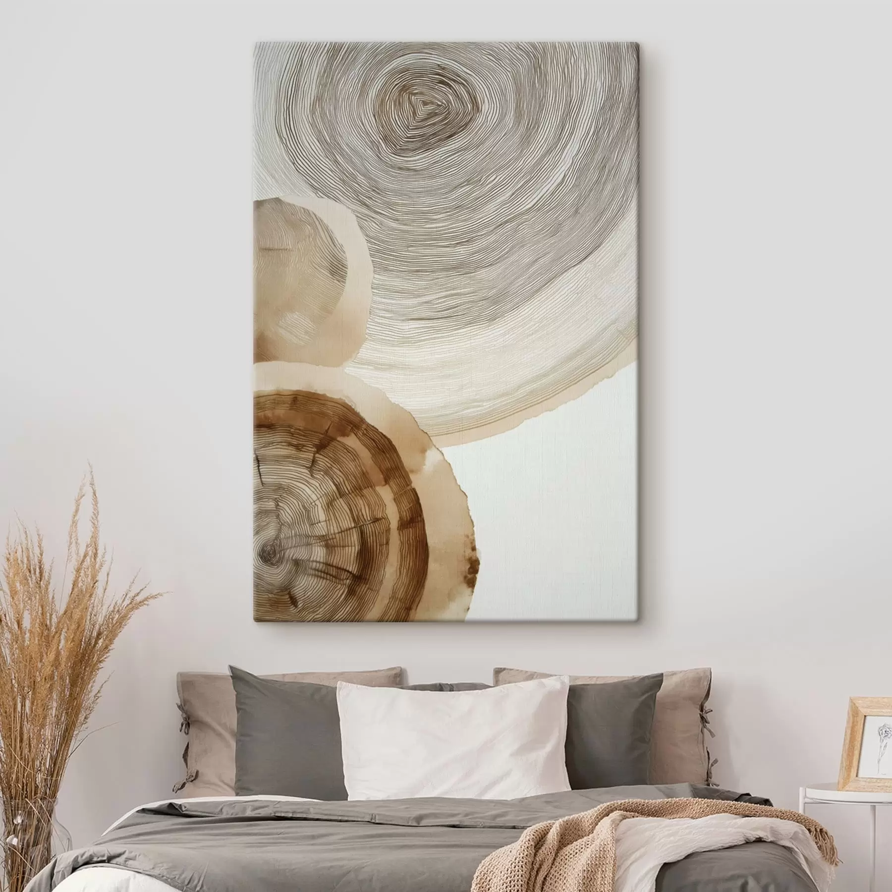 Obraz abstraktné ročné kruhy stromov s47934