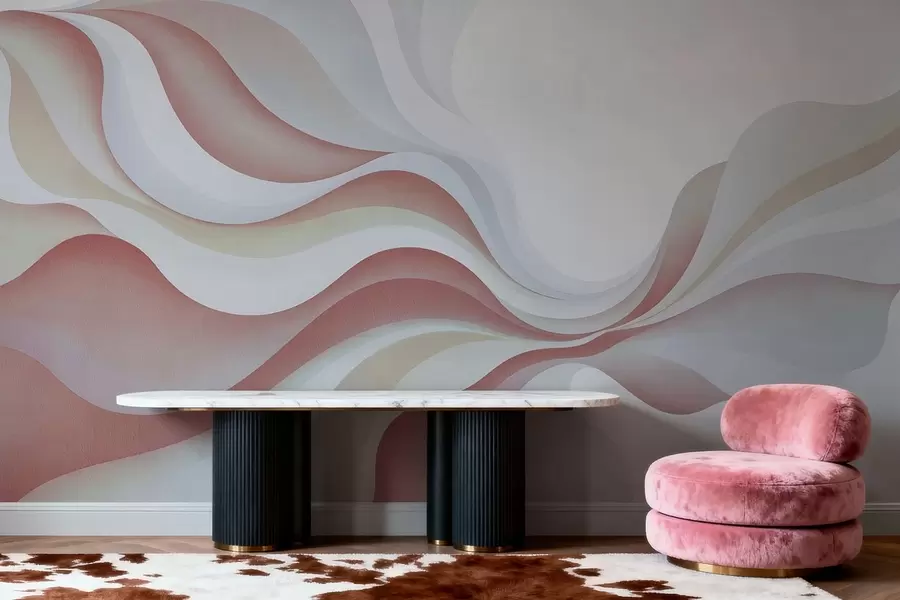 Fototapety Hladké elegantné vlny w05245