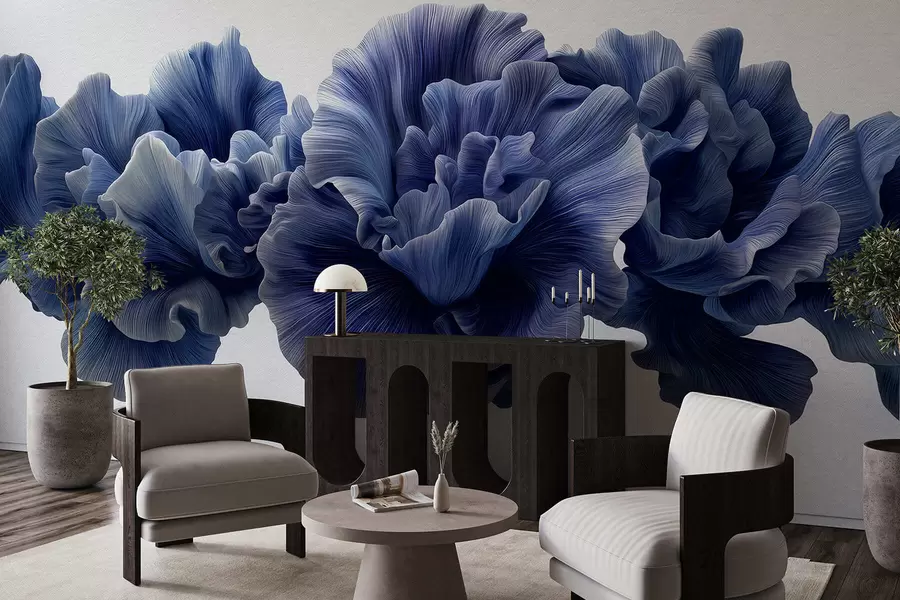 Fototapety Luxusné krivky okvetných lístkov w05249