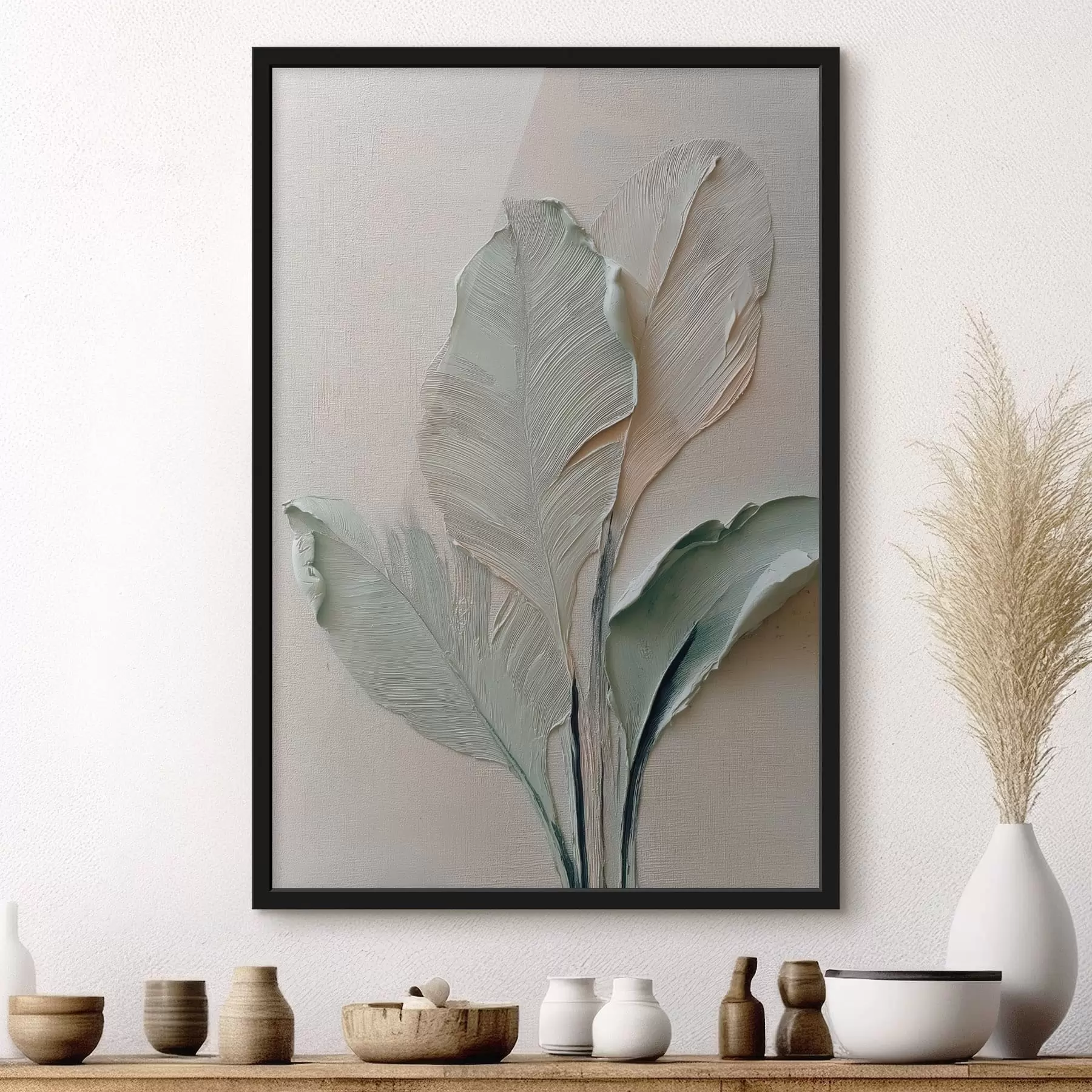 Fototapety Abstraktné listy f48130