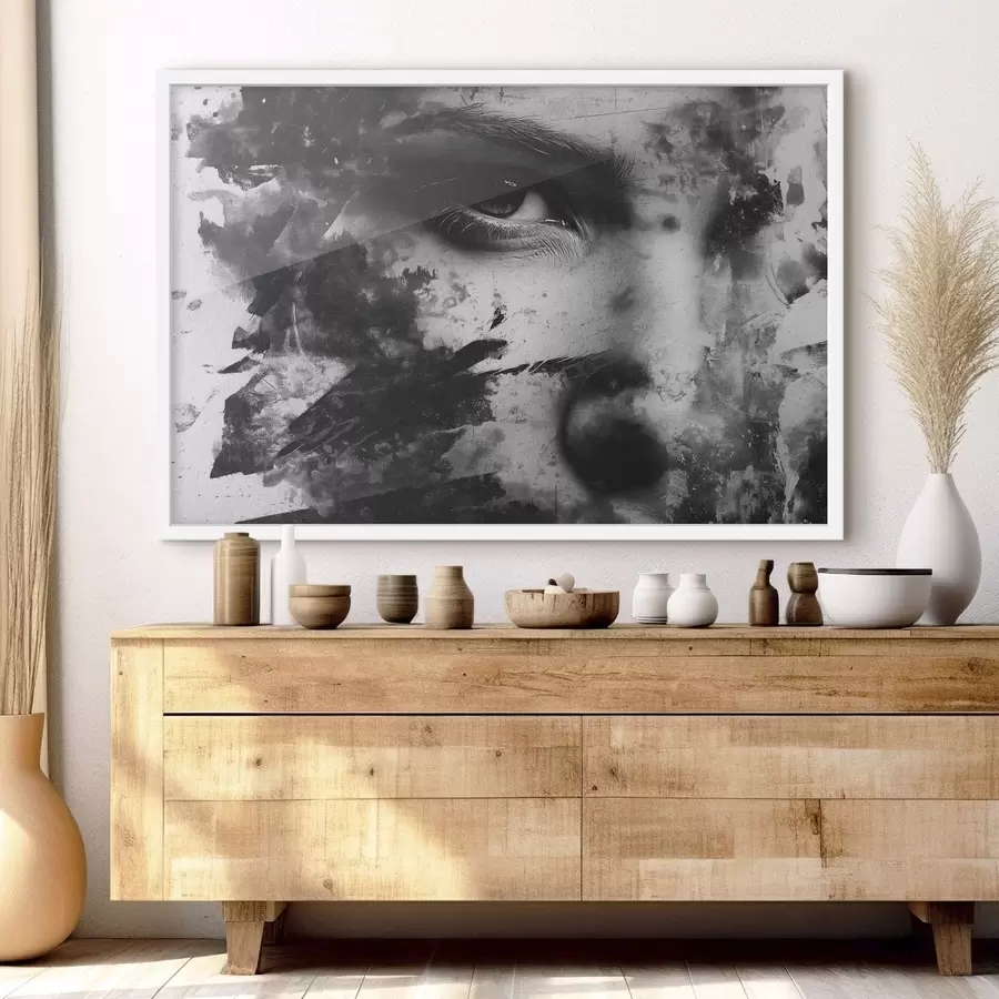 Fototapety Abstraktný portrét f48136