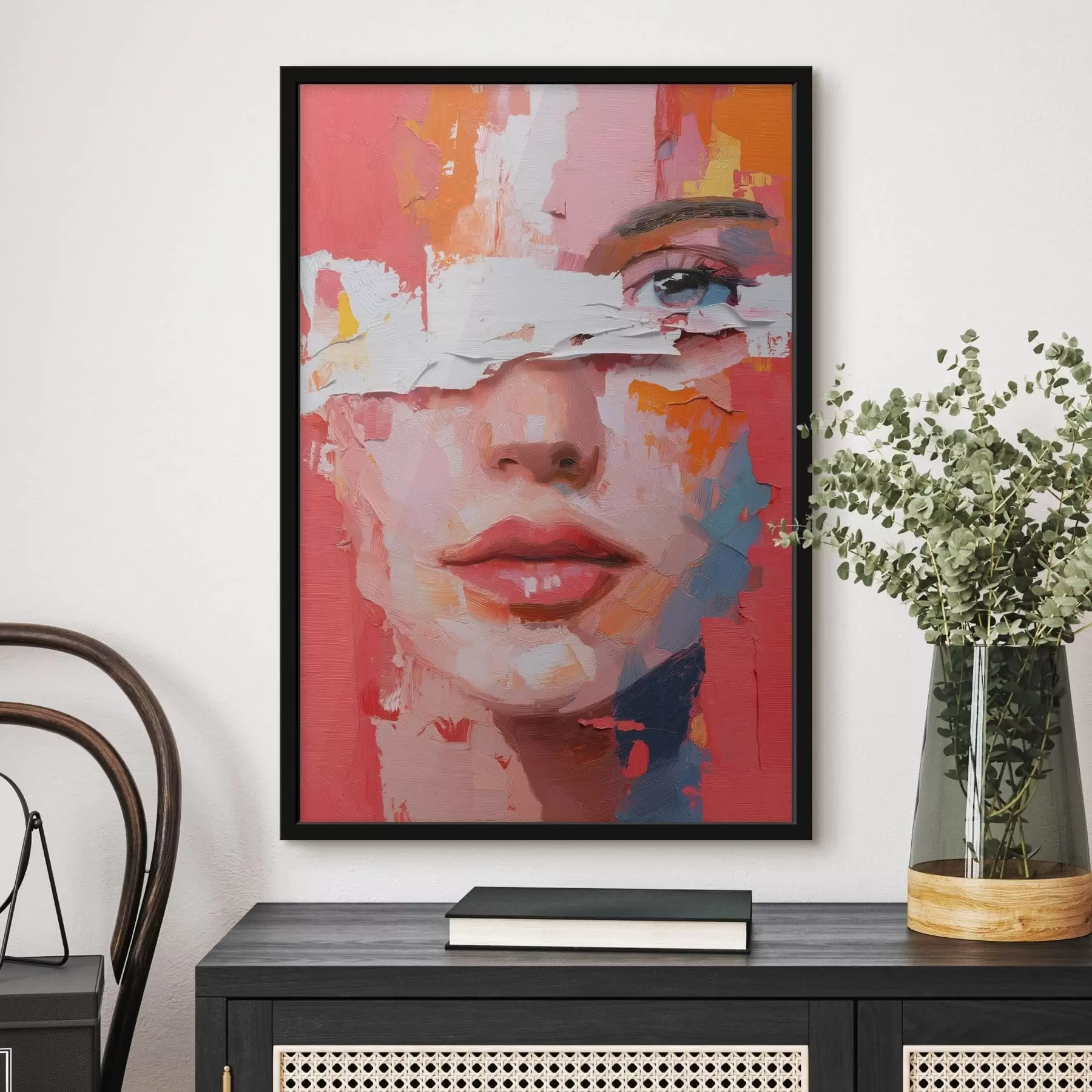 Fototapety Abstraktný portrét f48142